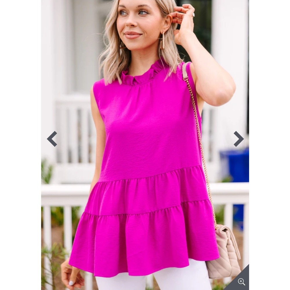 Shop‎ the Mint Medium Get a Reaction Tiered Tank